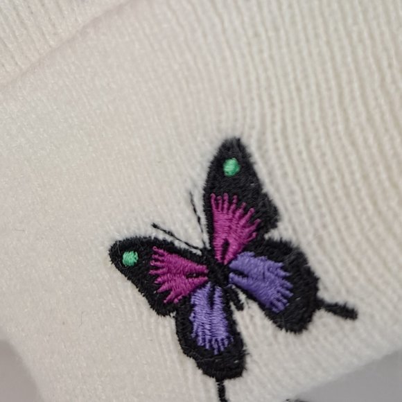 A-Lab Ellison Butterfly Knitted Hat - Picture 6 of 9